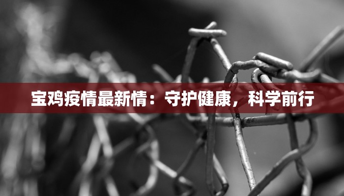 宝鸡疫情最新情:守护健康,科学前行 宝鸡疫情最新情:守护健康,科学前行