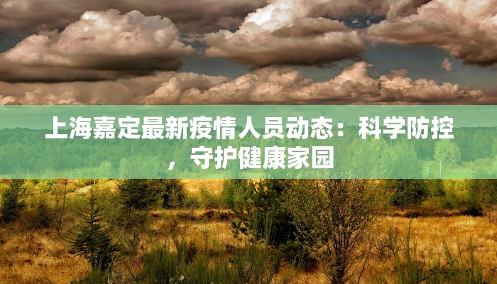 上海嘉定最新疫情人员动态：科学防控，守护健康家园